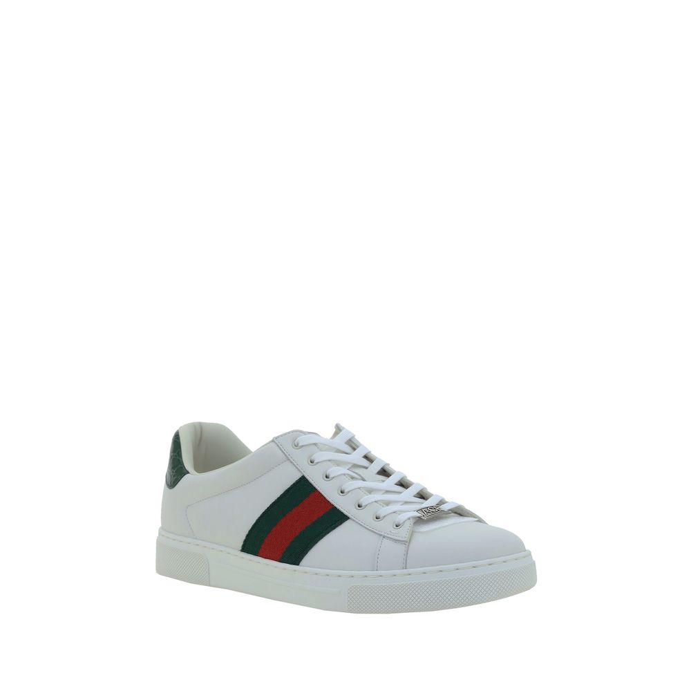 Gucci Leather Sneakers - Beyzy Store - Gucci