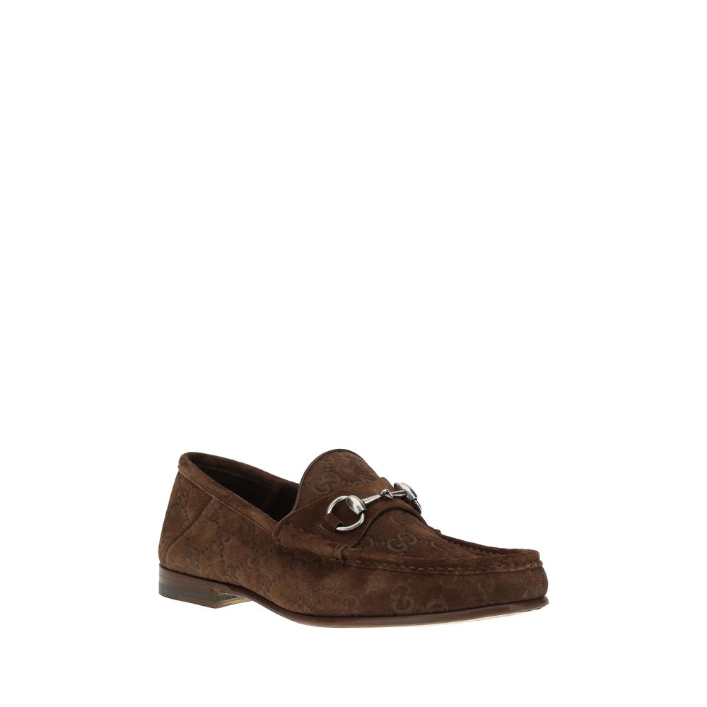 Gucci Suede Horsebit 1953 Loafers - Beyzy Store - Gucci
