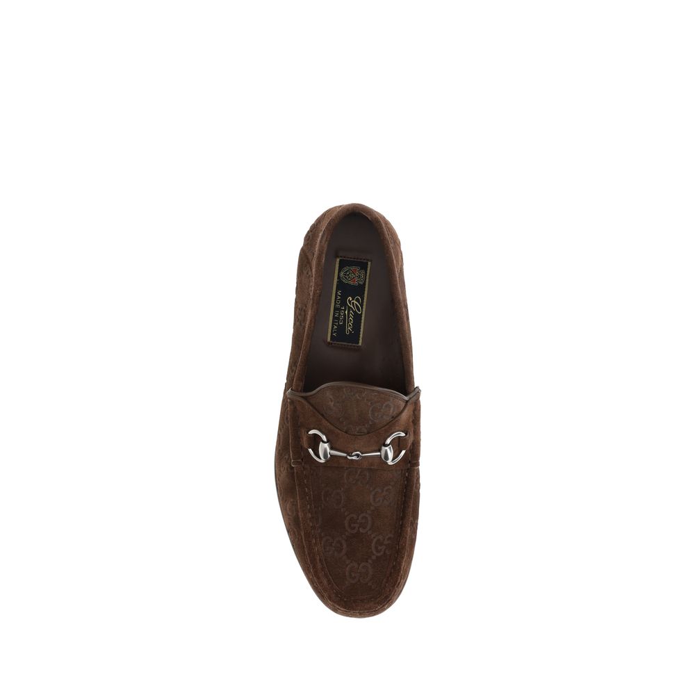 Gucci Suede Horsebit 1953 Loafers - Beyzy Store - Gucci