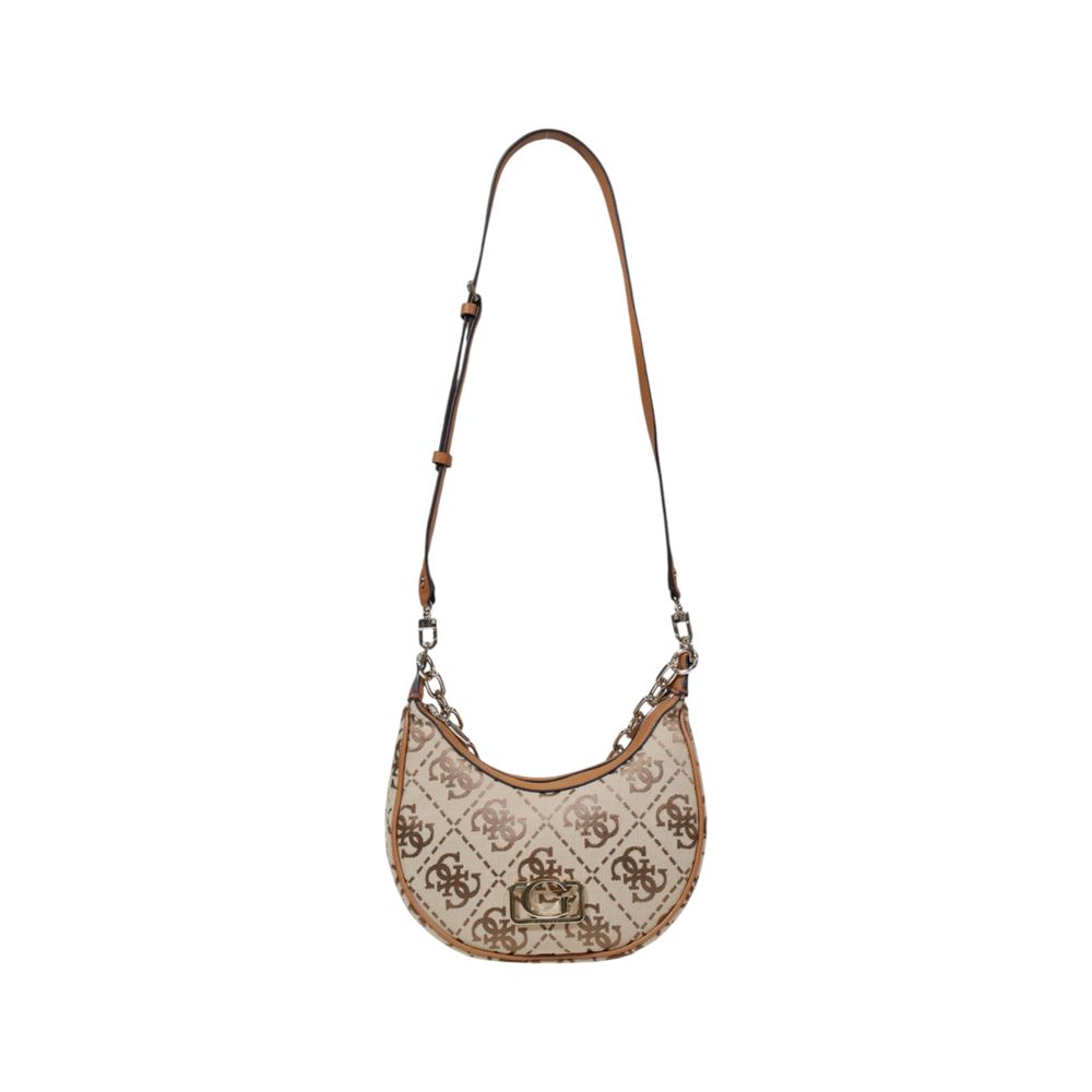 Guess Beige Polyester Handbag - Beyzy Store - Guess