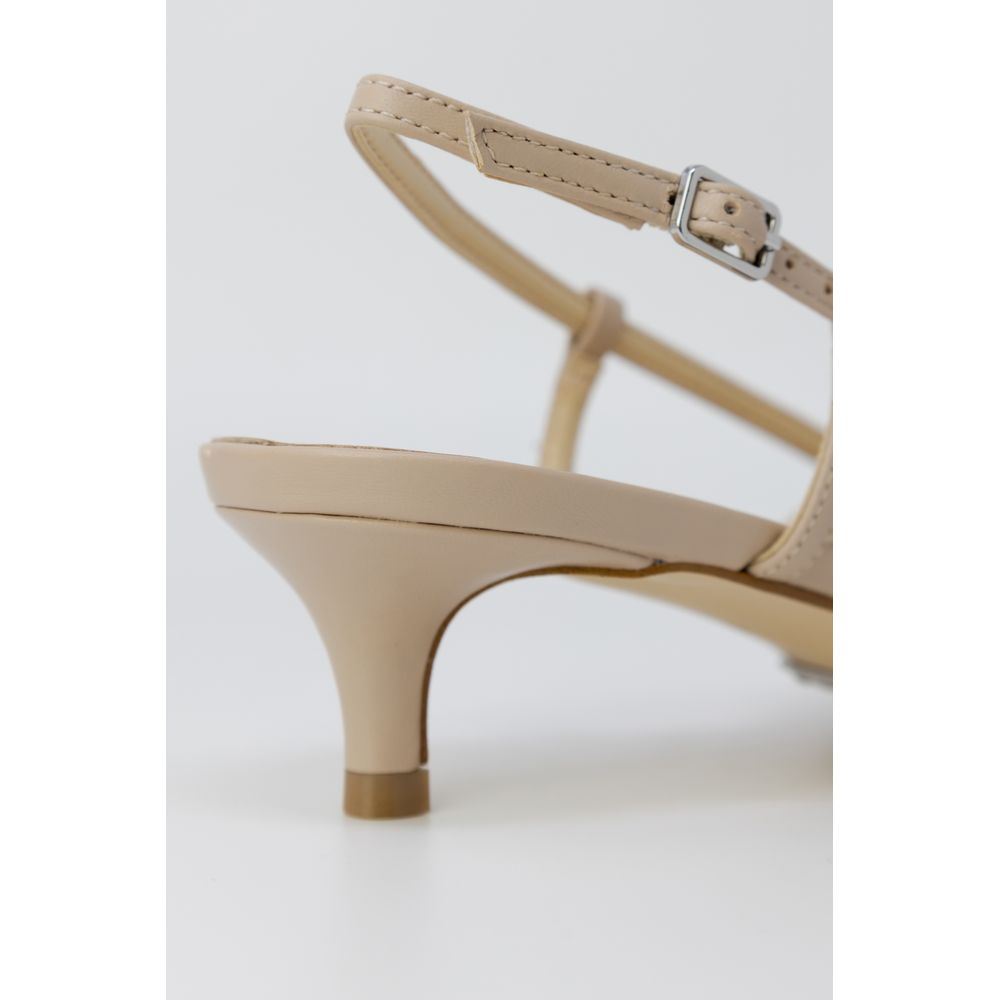 Guess Beige Polyester High Heel - Beyzy Store - Guess
