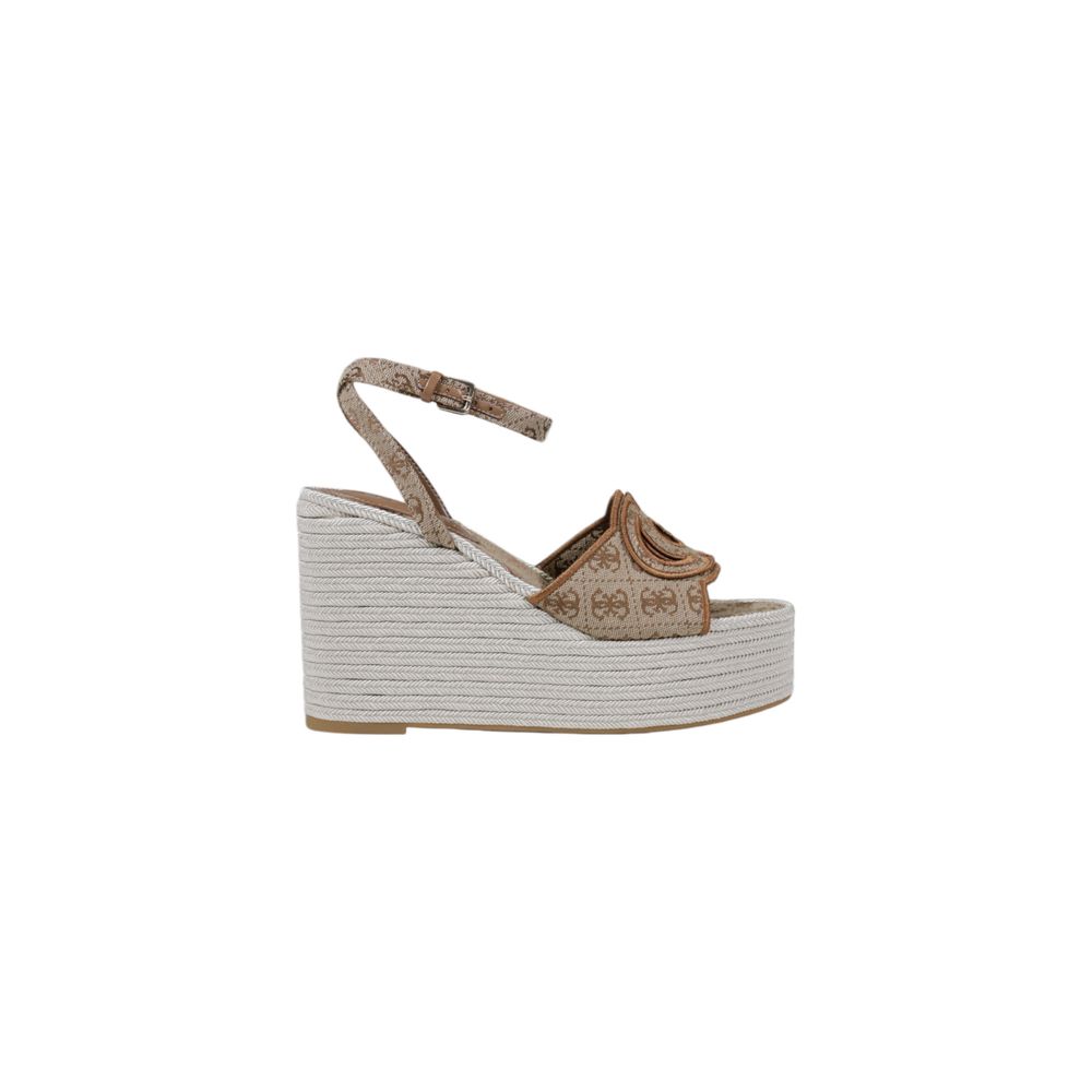 Guess Beige Polyester High Heel - Beyzy Store - Guess
