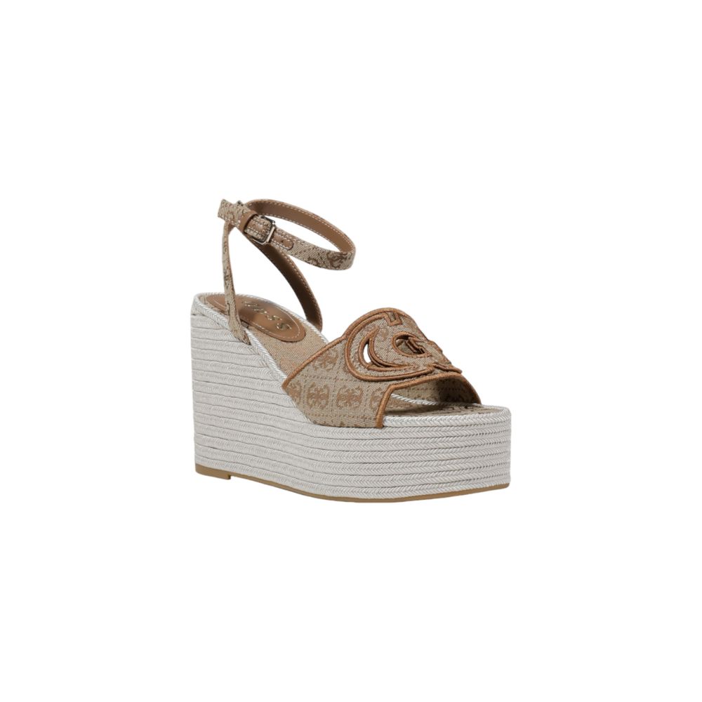 Guess Beige Polyester High Heel - Beyzy Store - Guess