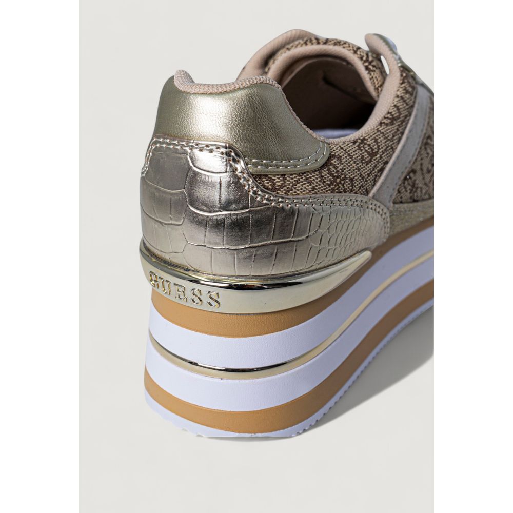 Guess Beige Polyester Sneaker - Beyzy Store - Guess