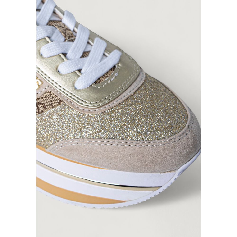 Guess Beige Polyester Sneaker - Beyzy Store - Guess