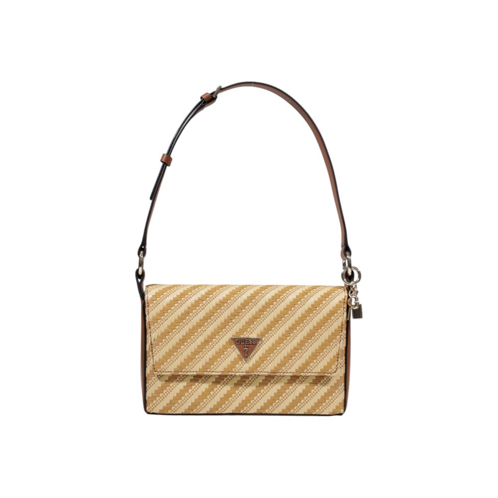 Guess Beige Polypropylene Handbag - Beyzy Store - Guess