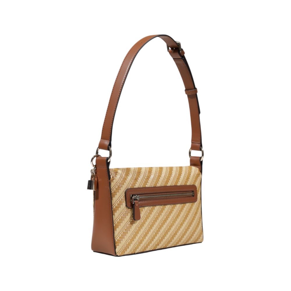 Guess Beige Polypropylene Handbag - Beyzy Store - Guess