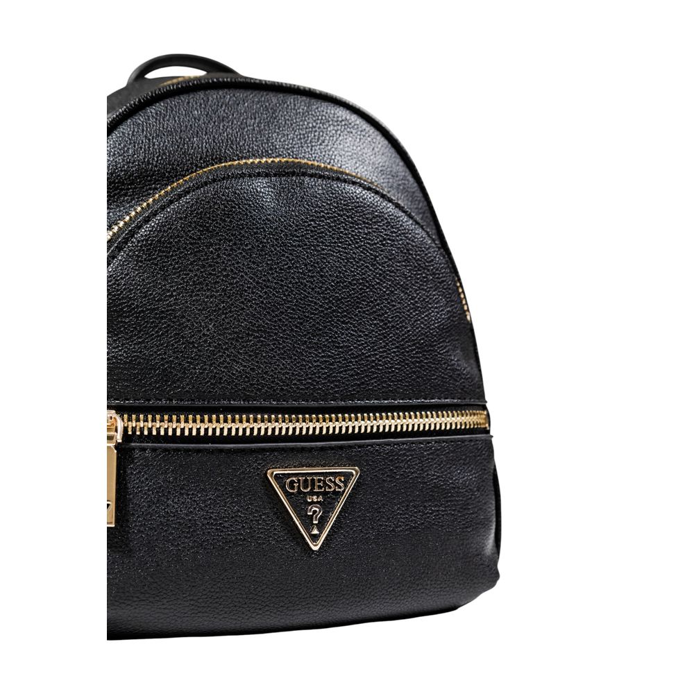 Guess Black Artificial Leather Backpack - Beyzy Store - Guess