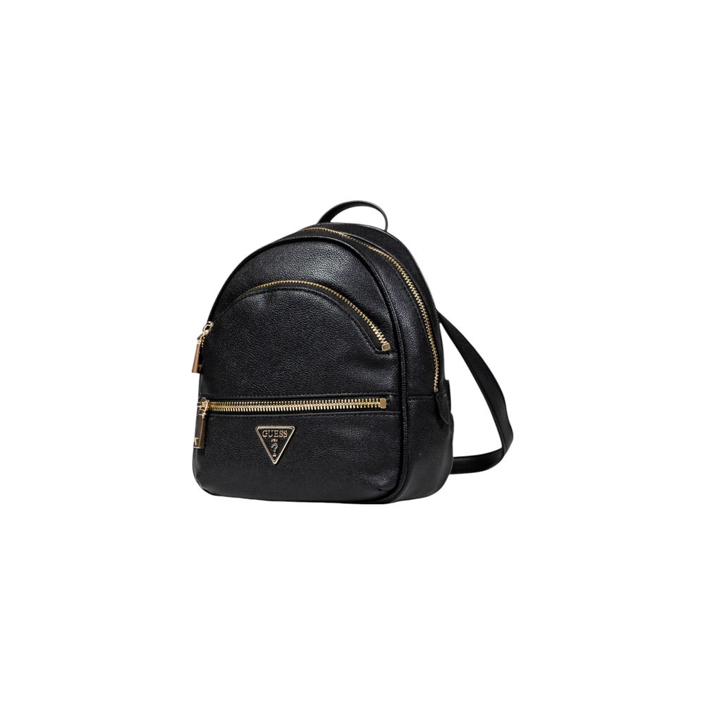 Guess Black Artificial Leather Backpack - Beyzy Store - Guess