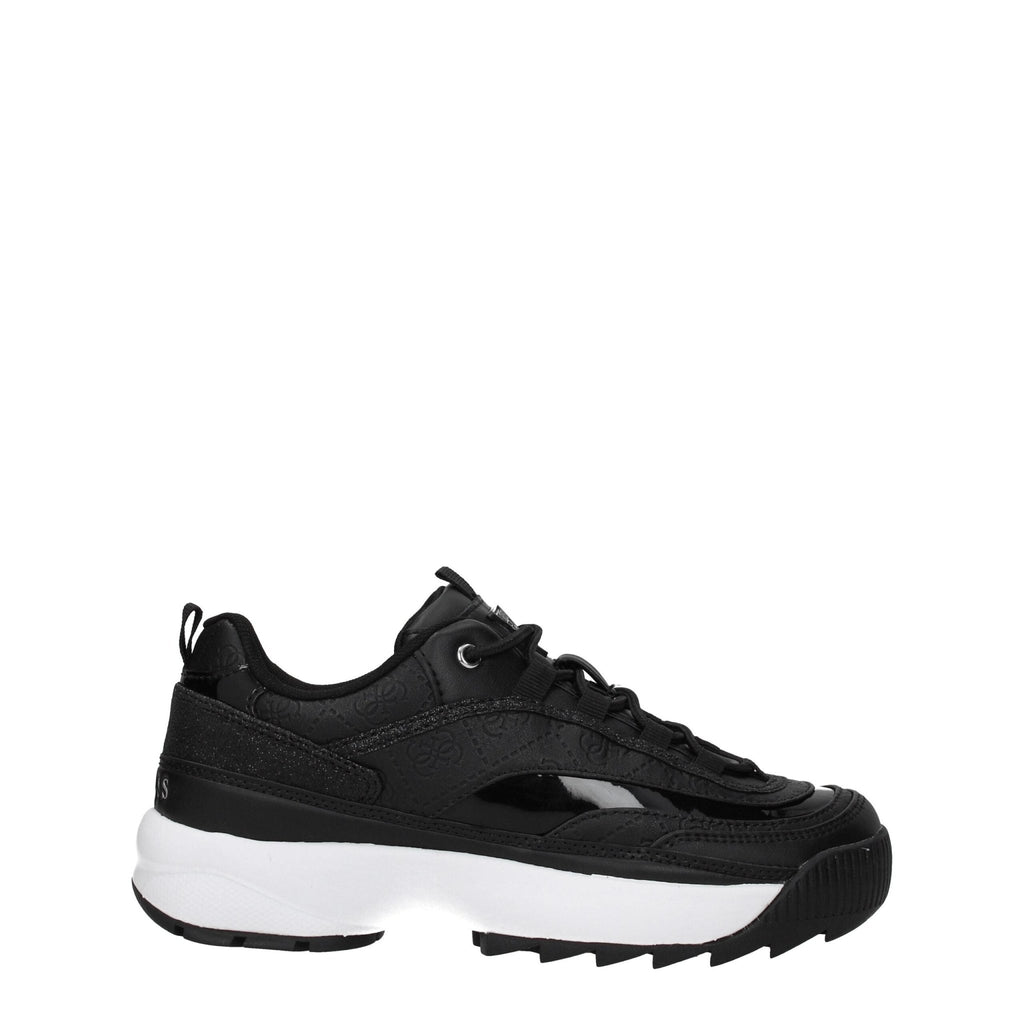 Guess Black Polyethylene Sneakers - Beyzy Store - Guess