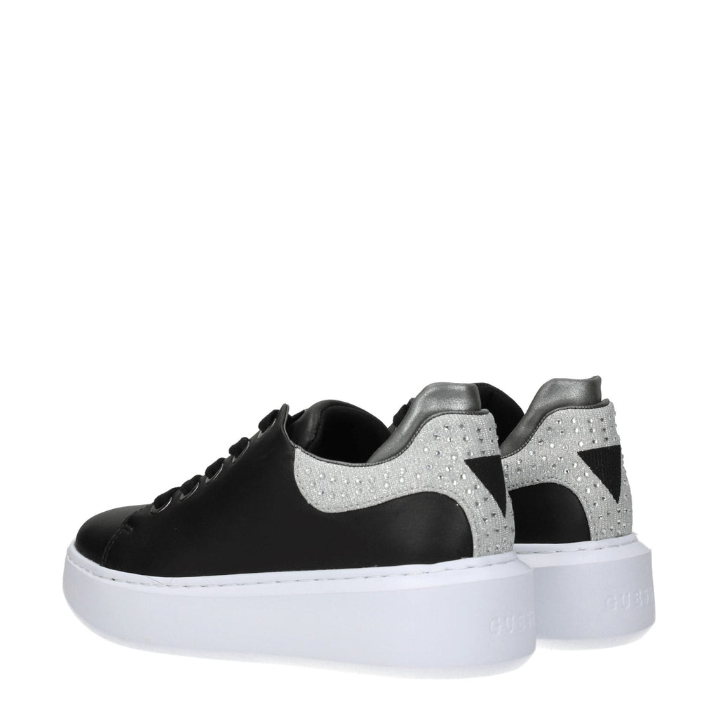 Guess Black Polyethylene Sneakers - Beyzy Store - Guess