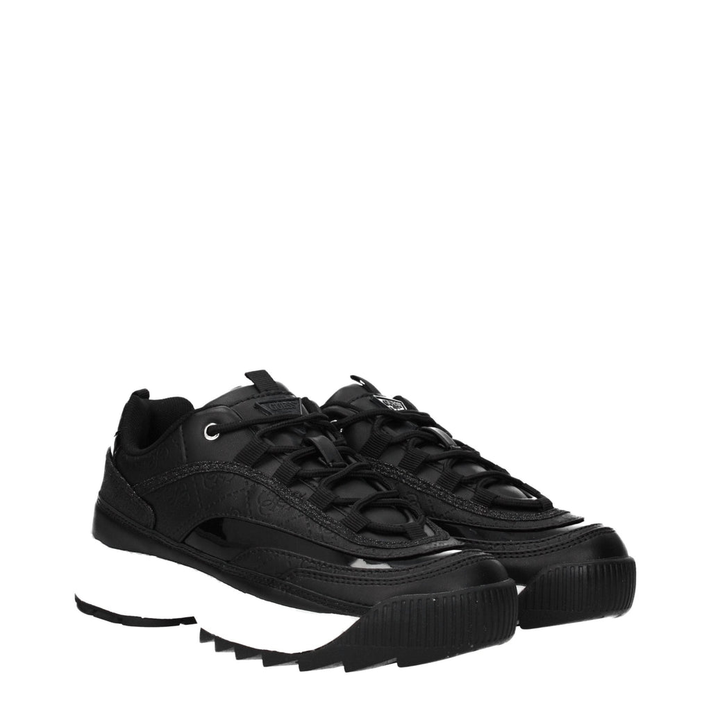 Guess Black Polyethylene Sneakers - Beyzy Store - Guess