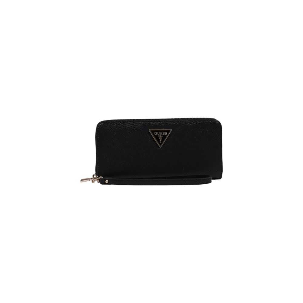 Guess Black Polyethylene Wallet - Beyzy Store - Guess