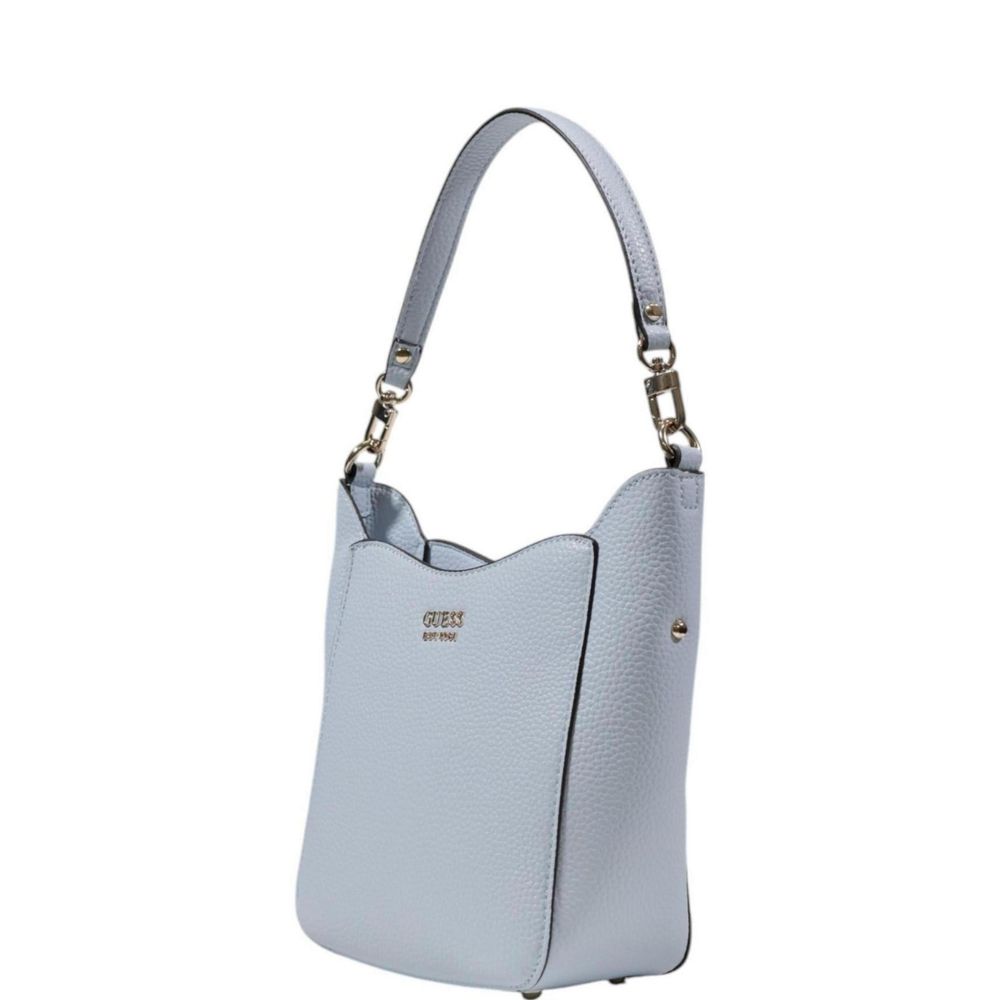 Guess Blue Polyethylene Handbag - Beyzy Store - Guess