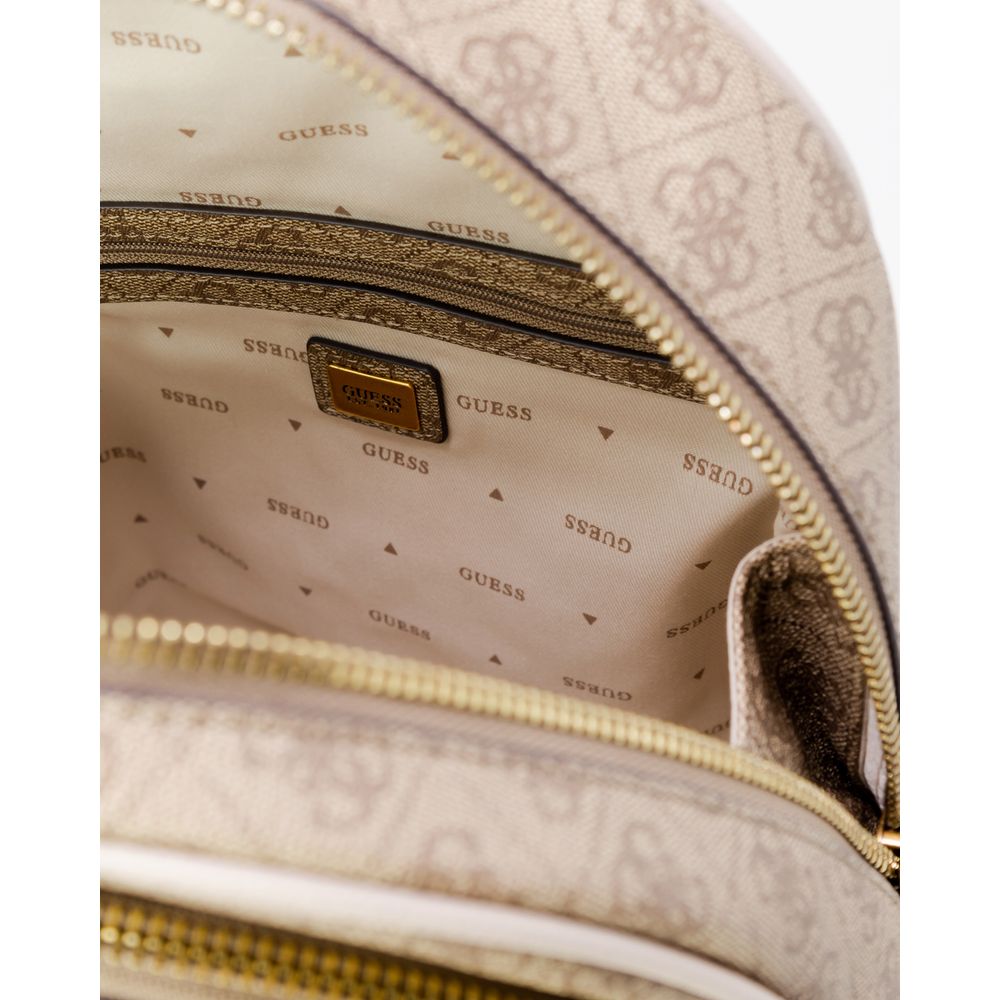 Guess Brown Polyethylene Backpack - Beyzy Store - Guess