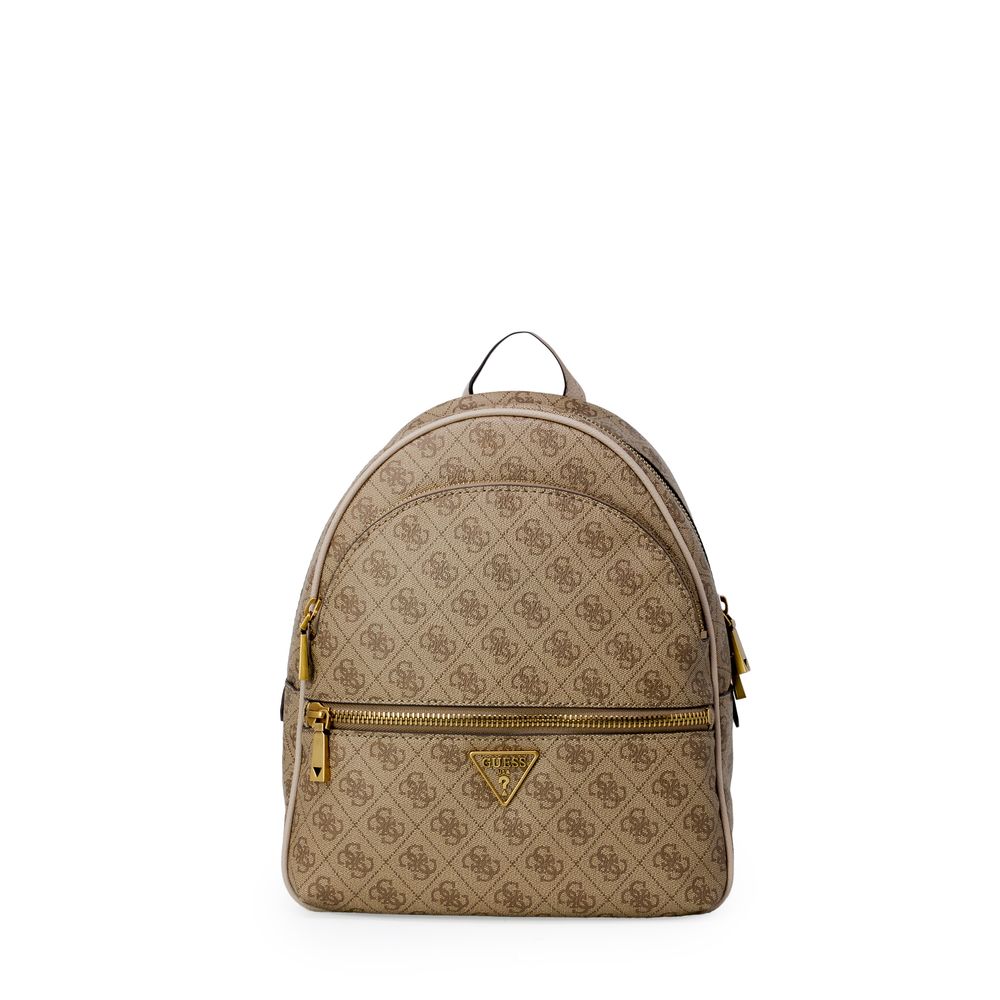 Guess Brown Polyethylene Backpack - Beyzy Store - Guess