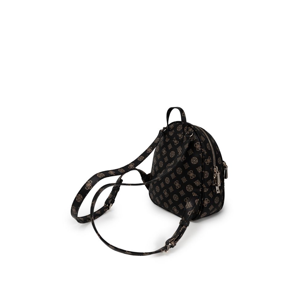 Guess Brown Polyethylene Backpack - Beyzy Store - Guess