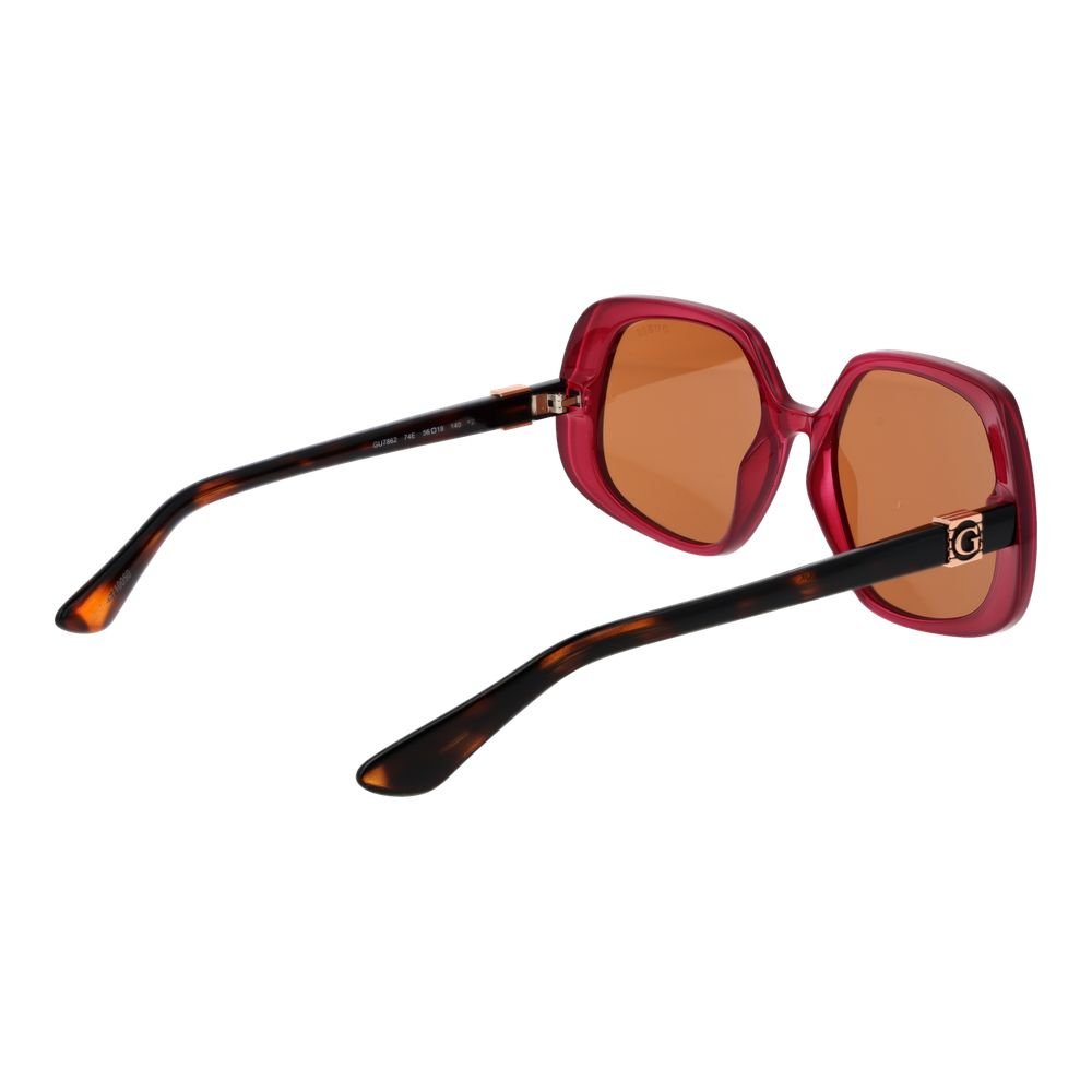 Guess Burgundy Women Sunglasses - Beyzy Store - Guess