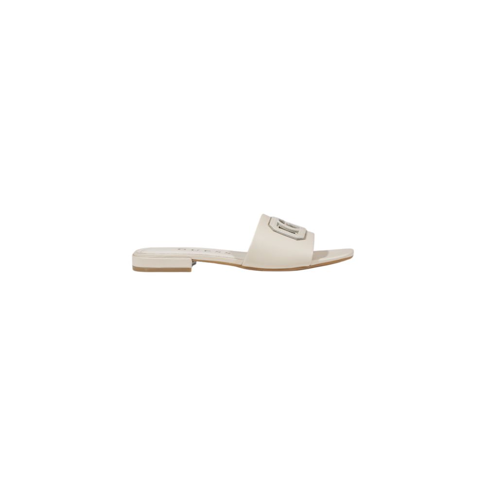 Guess Cream Leather Sandal - Beyzy Store - Guess