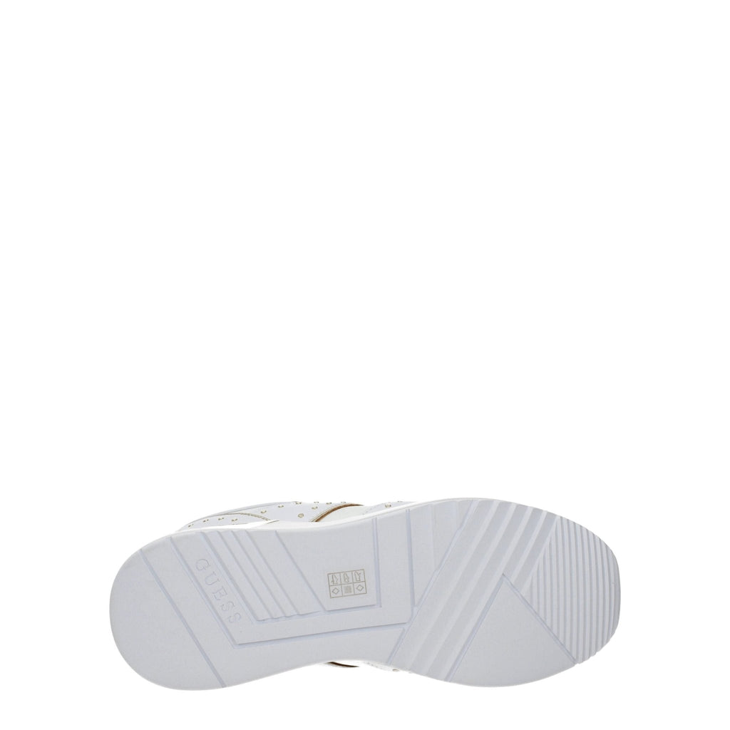 Guess White Polyethylene Sneakers - Beyzy Store - Guess