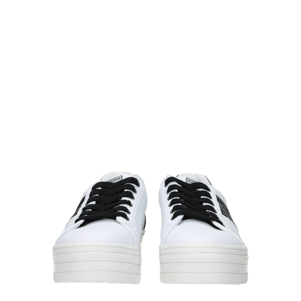 Guess White Polyethylene Sneakers - Beyzy Store - Guess