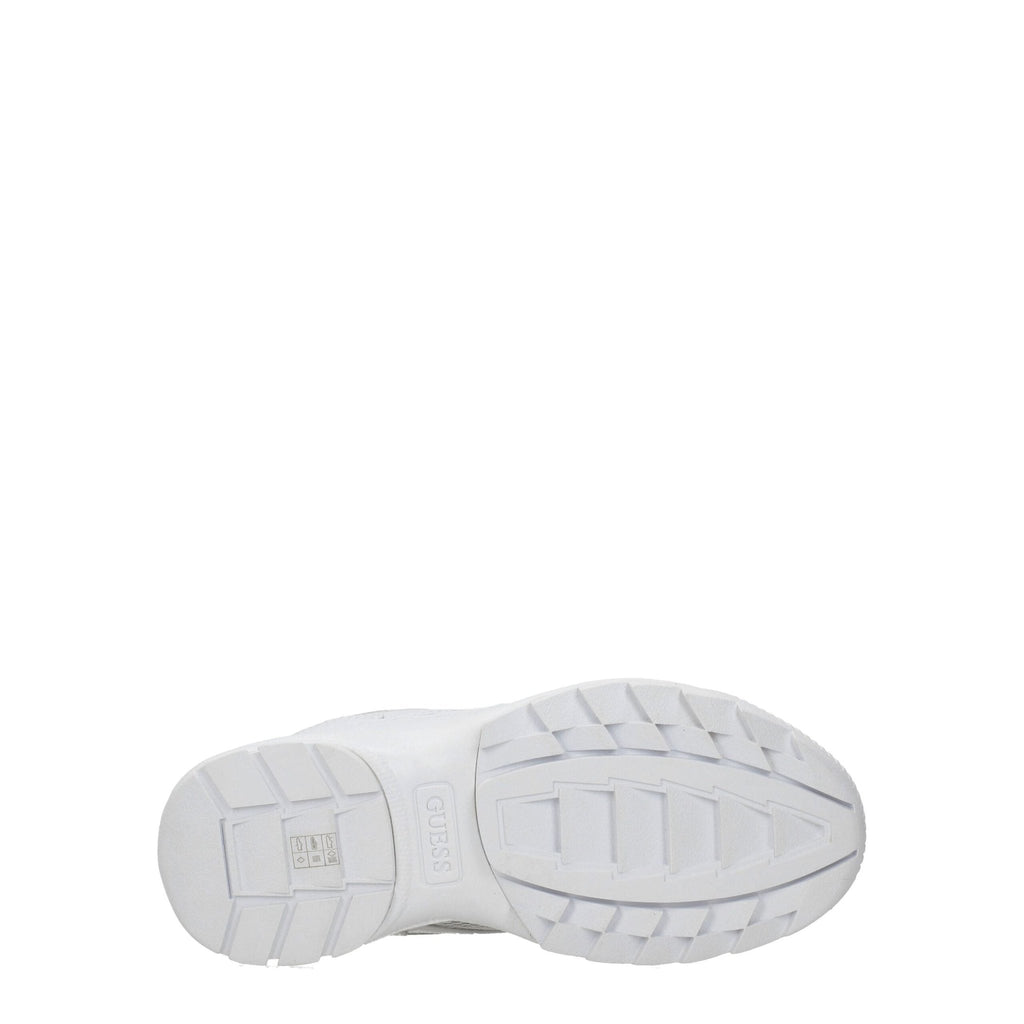 Guess White Polyethylene Sneakers - Beyzy Store - Guess