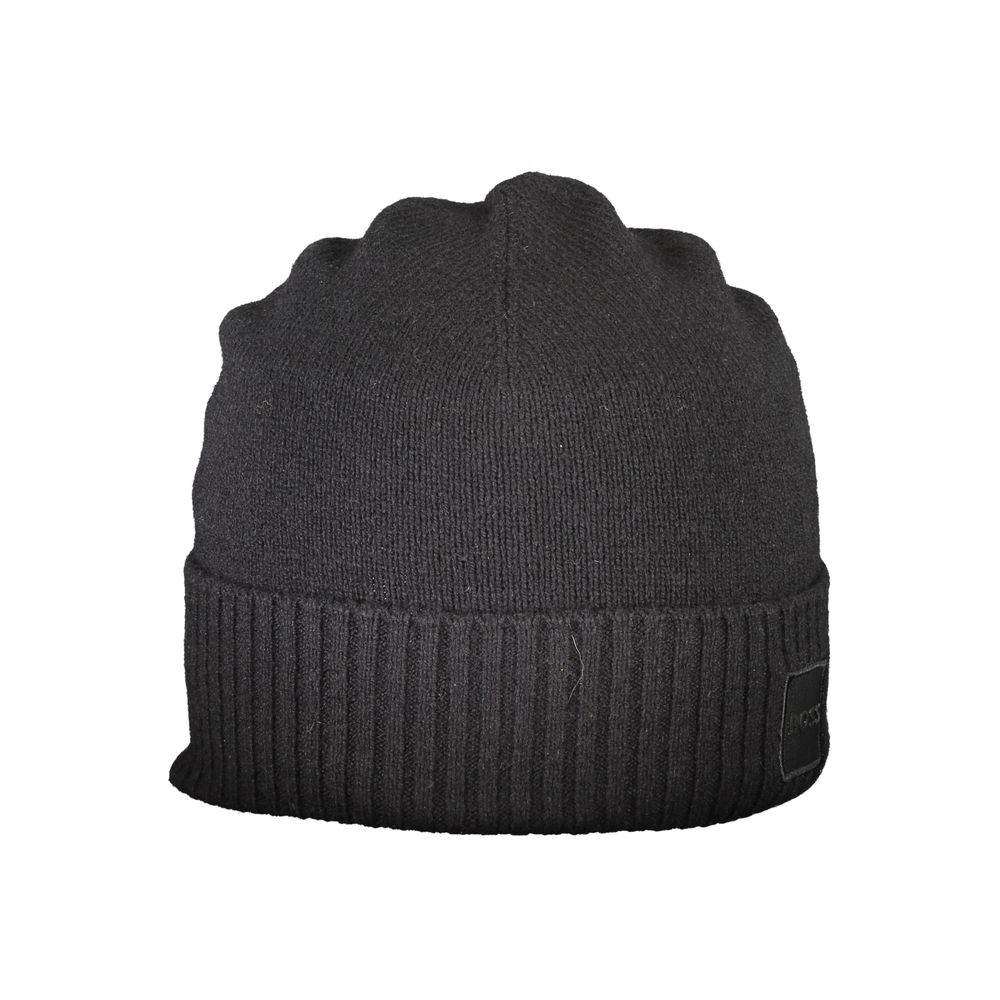 Hugo Boss Black Wool Men Cap - Beyzy Store - Hugo Boss