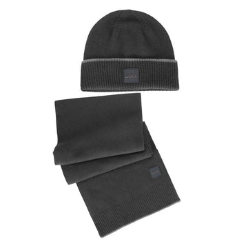 Hugo Boss Black Wool Men Scarf - Beyzy Store - Hugo Boss