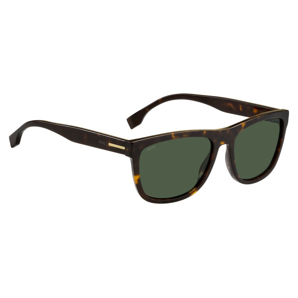Hugo Boss Brown Haircalf Sunglasses - Beyzy Store - Hugo Boss