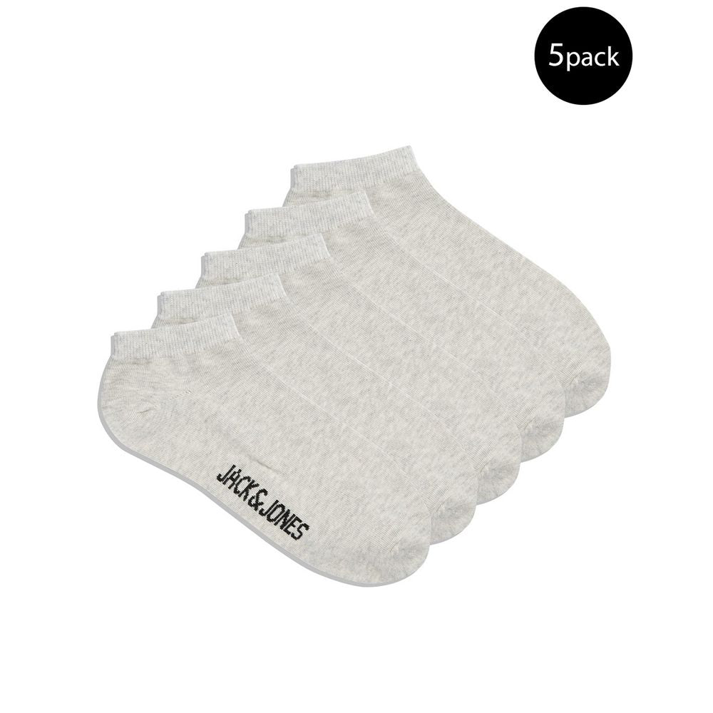 Jack Jones Gray Cotton Sock - Beyzy Store - Jack Jones