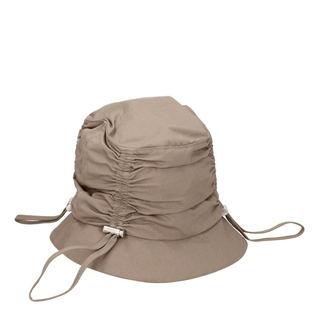 Jacquemus Beige Cotton Hat - Beyzy Store - Jacquemus