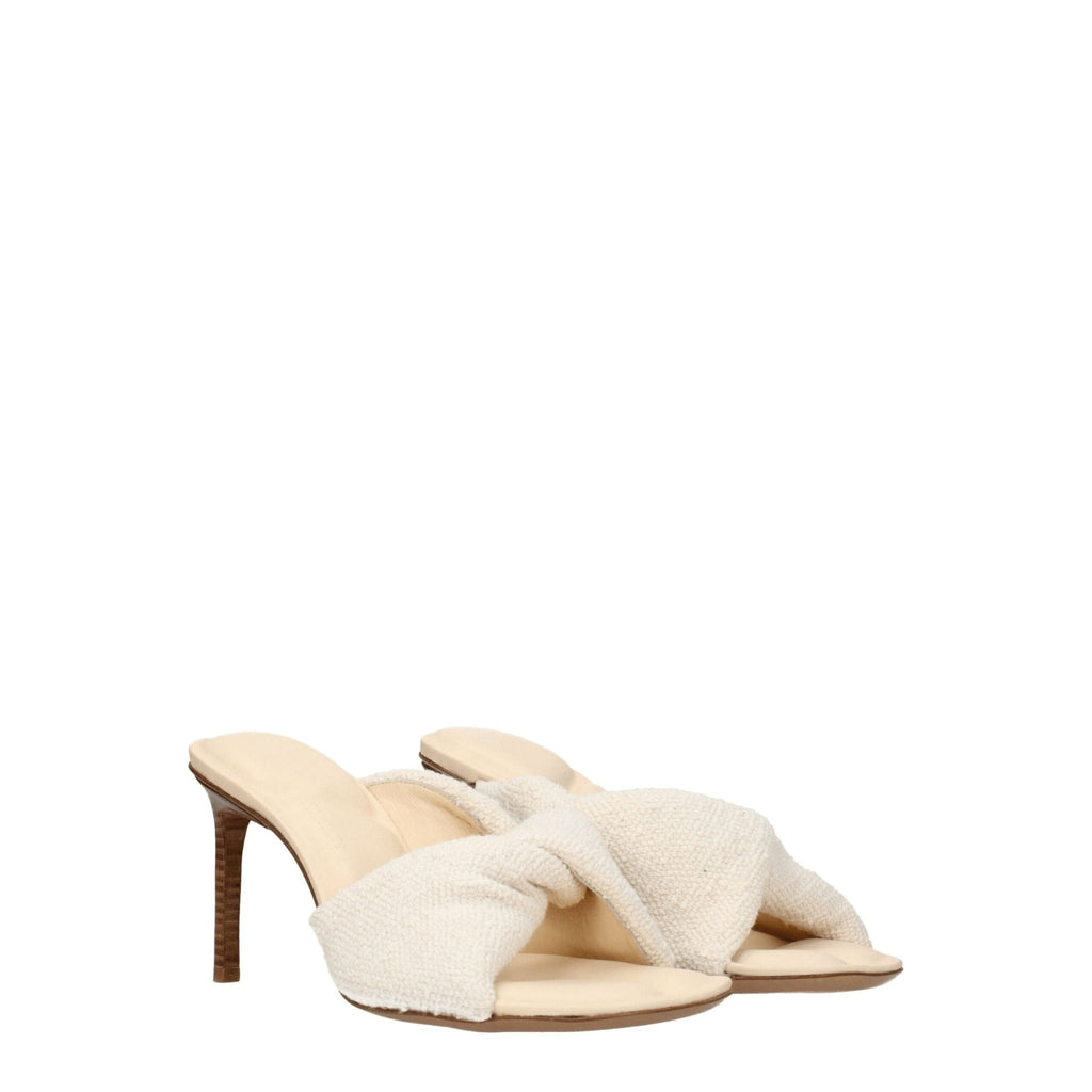 Jacquemus Beige Fabric Sandal - Beyzy Store - Jacquemus