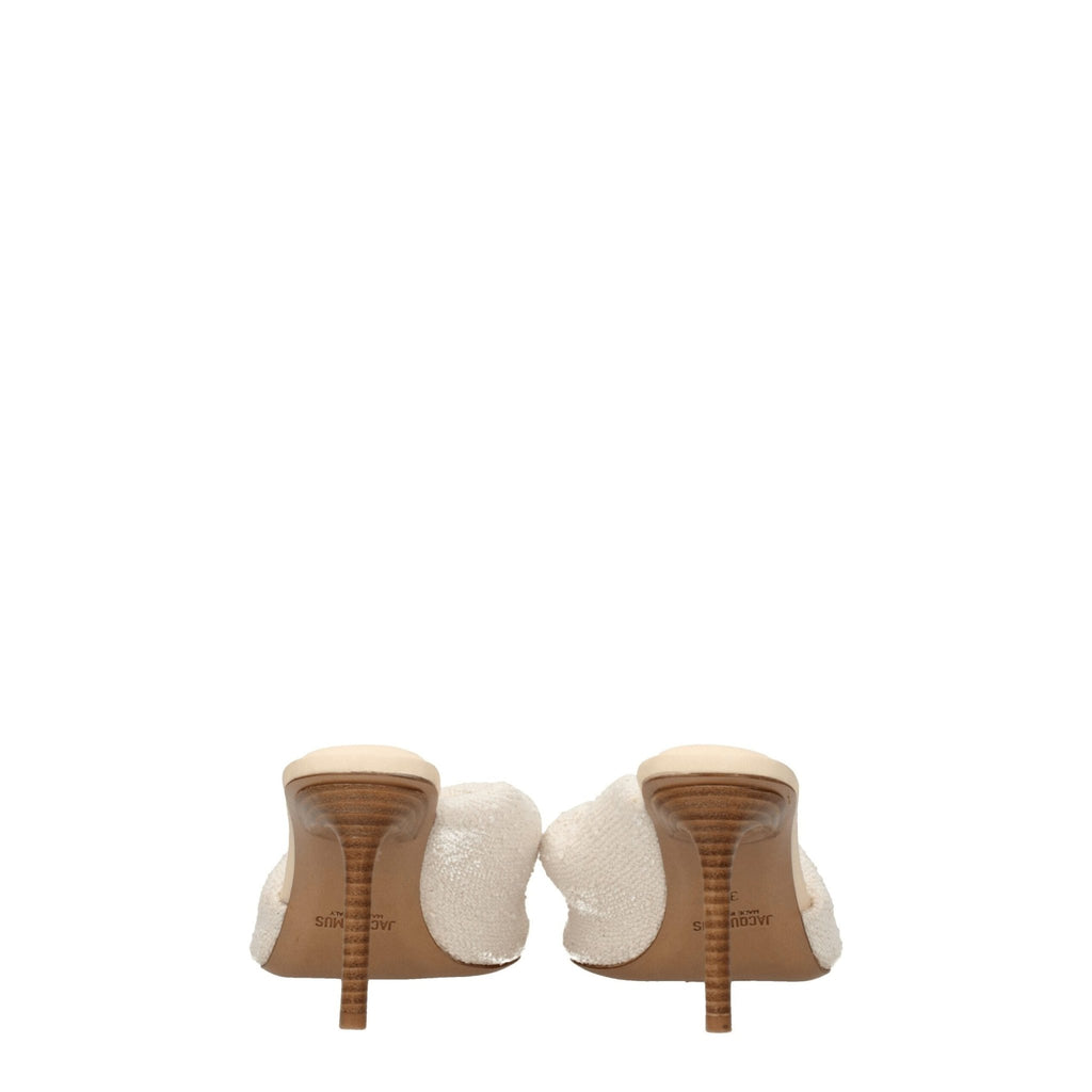 Jacquemus Beige Fabric Sandal - Beyzy Store - Jacquemus