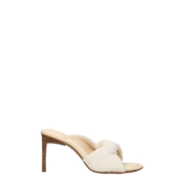 Jacquemus Beige Fabric Sandal - Beyzy Store - Jacquemus