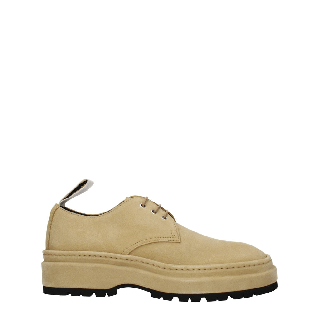Jacquemus Beige Leather Oxfords And Derby - Beyzy Store - Jacquemus