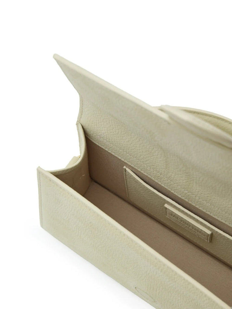 Jacquemus Beige Textured Le Grand Bambino Bag - Beyzy Store - Jacquemus