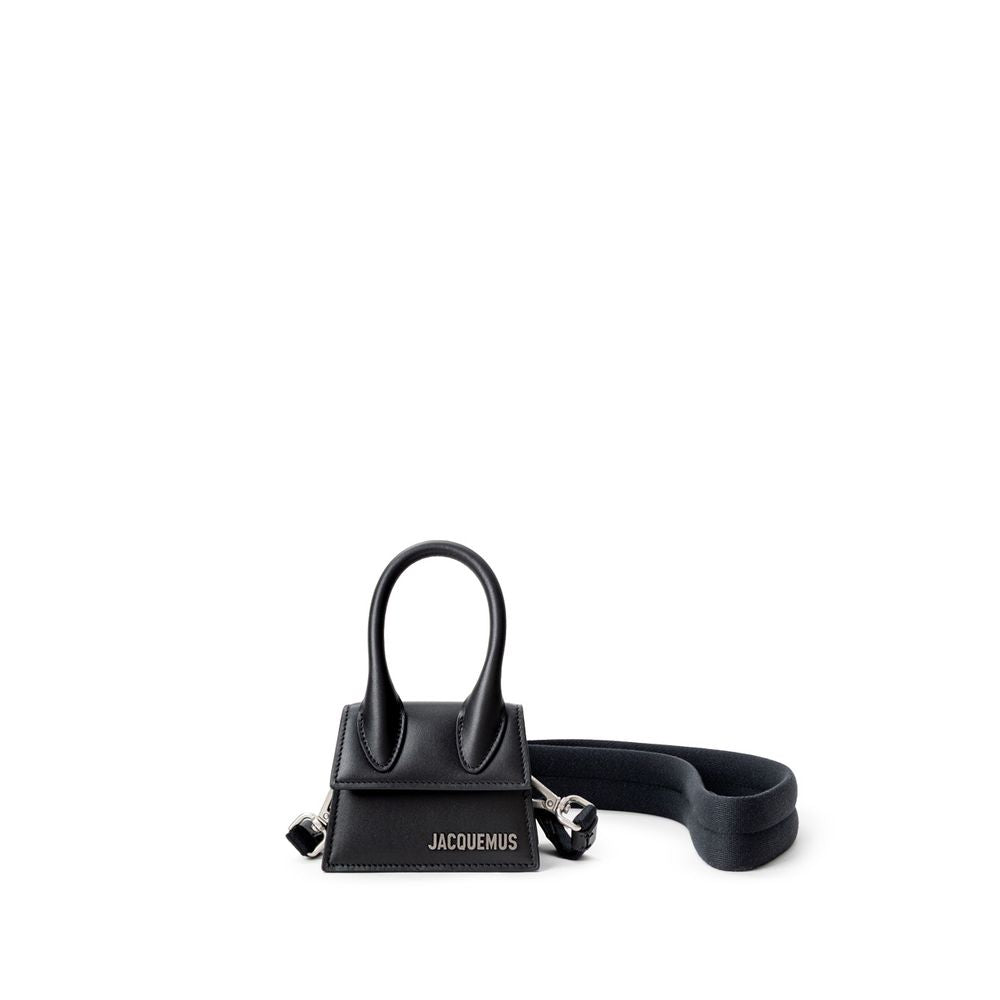 Jacquemus Black Leather Handbag - Beyzy Store - Jacquemus