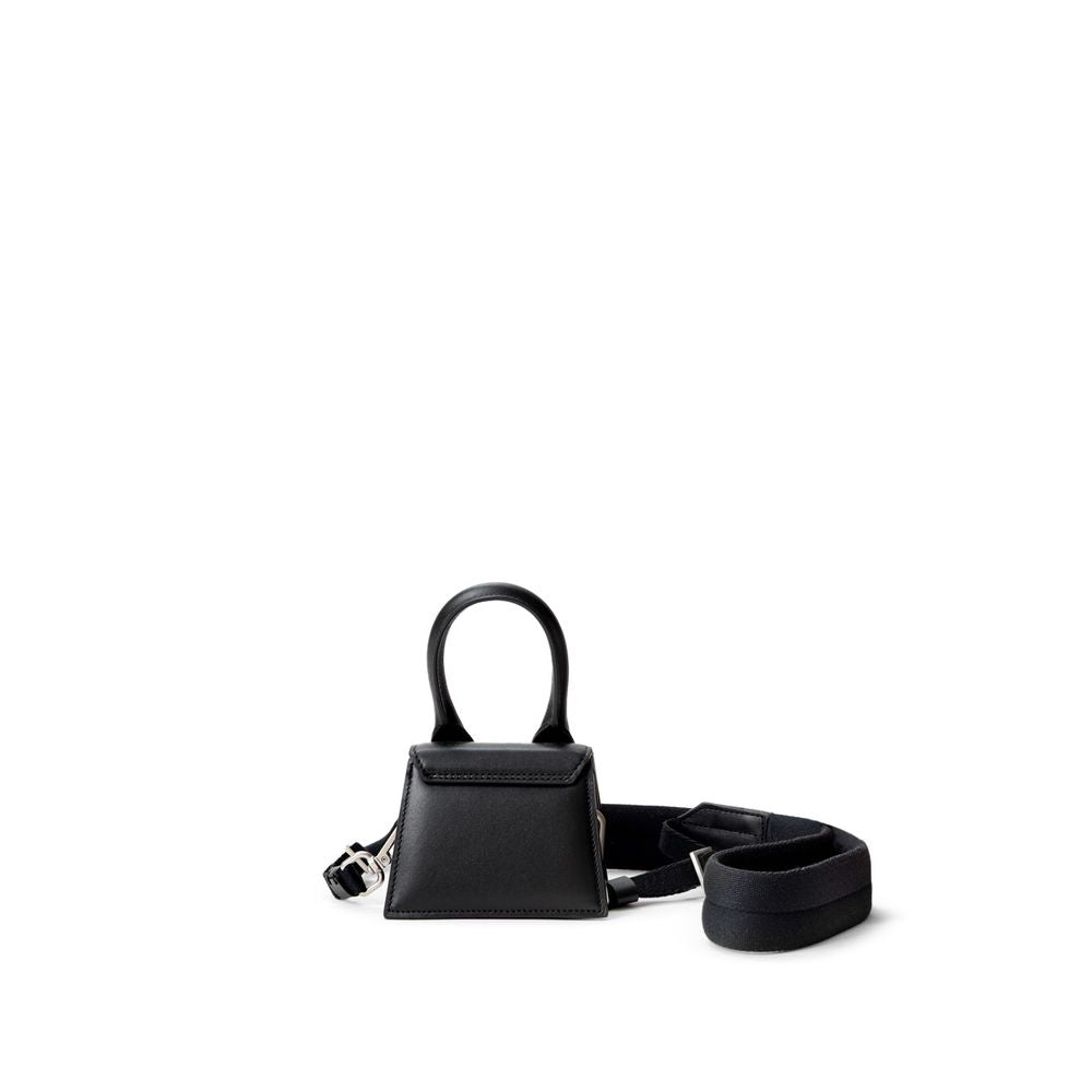 Jacquemus Black Leather Handbag - Beyzy Store - Jacquemus