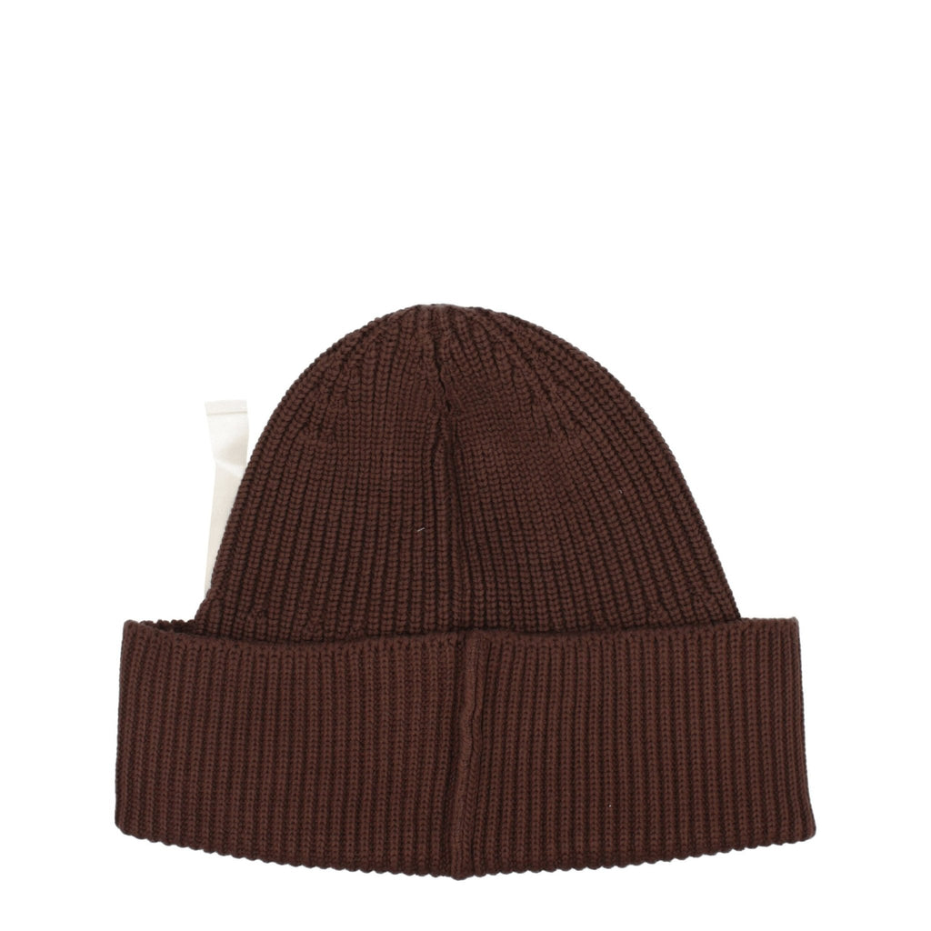 Jacquemus Brown Cotton Beanie - Beyzy Store - Jacquemus