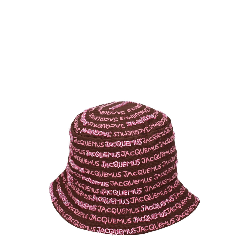 Jacquemus Brown Cotton Hat - Beyzy Store - Jacquemus