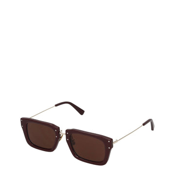 Jacquemus Brown Haircalf Sunglass - Beyzy Store - Jacquemus