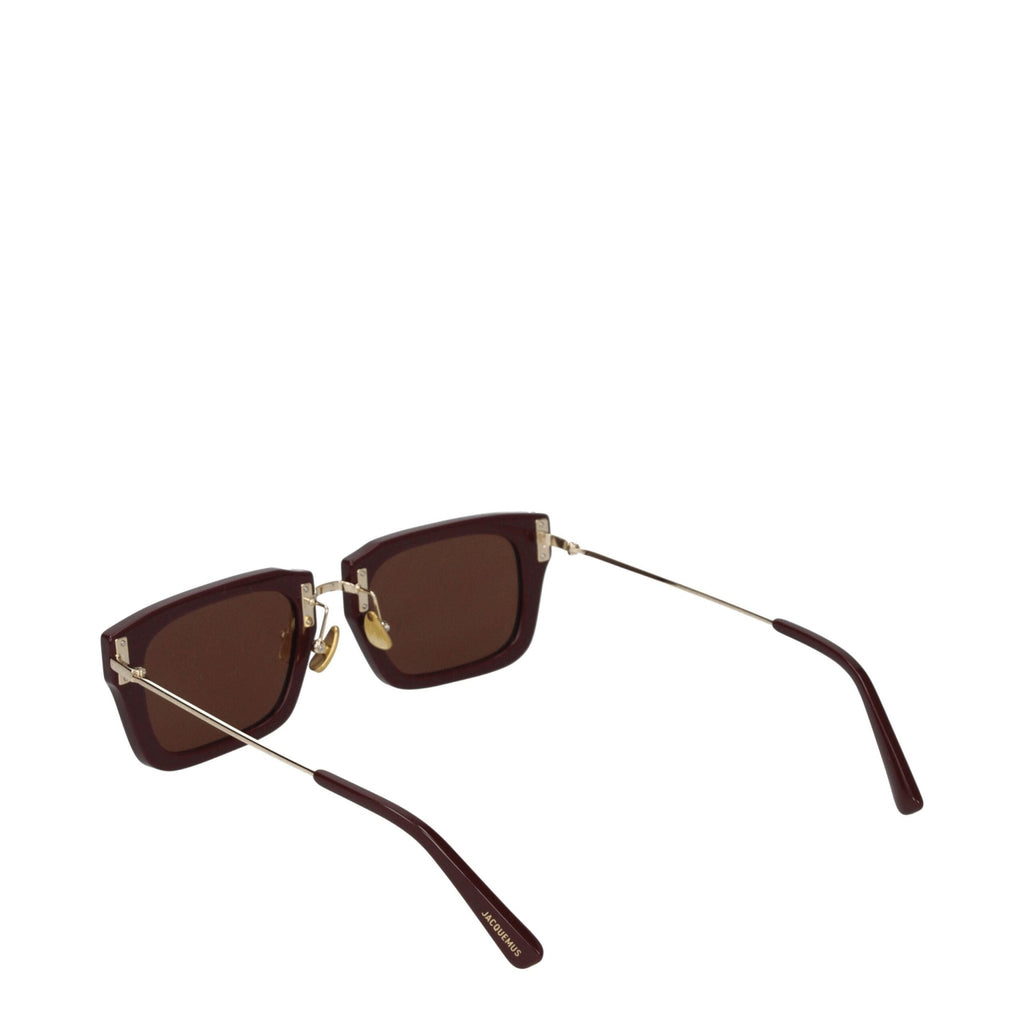 Jacquemus Brown Haircalf Sunglass - Beyzy Store - Jacquemus