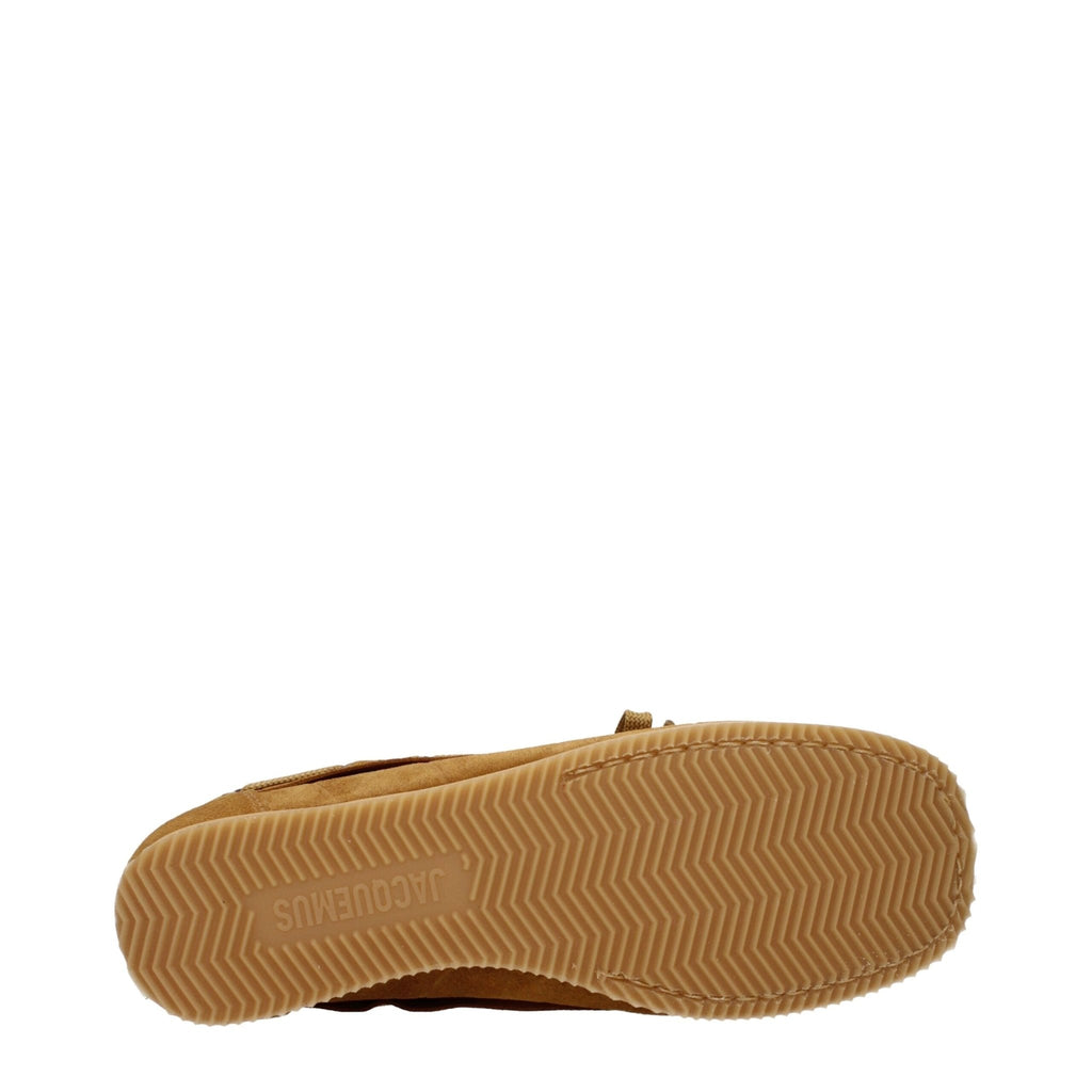 Jacquemus Brown Leather Slip - On Loafers - Beyzy Store - Jacquemus