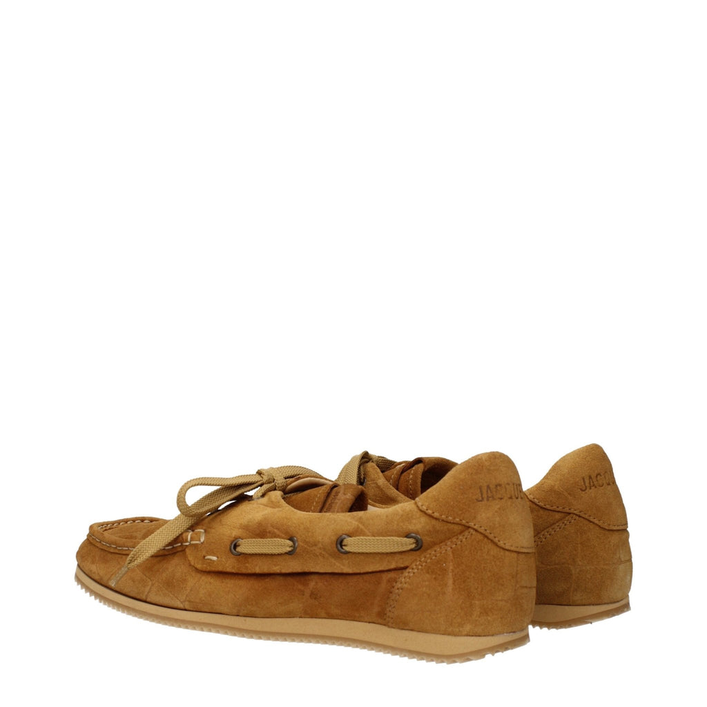 Jacquemus Brown Leather Slip - On Loafers - Beyzy Store - Jacquemus