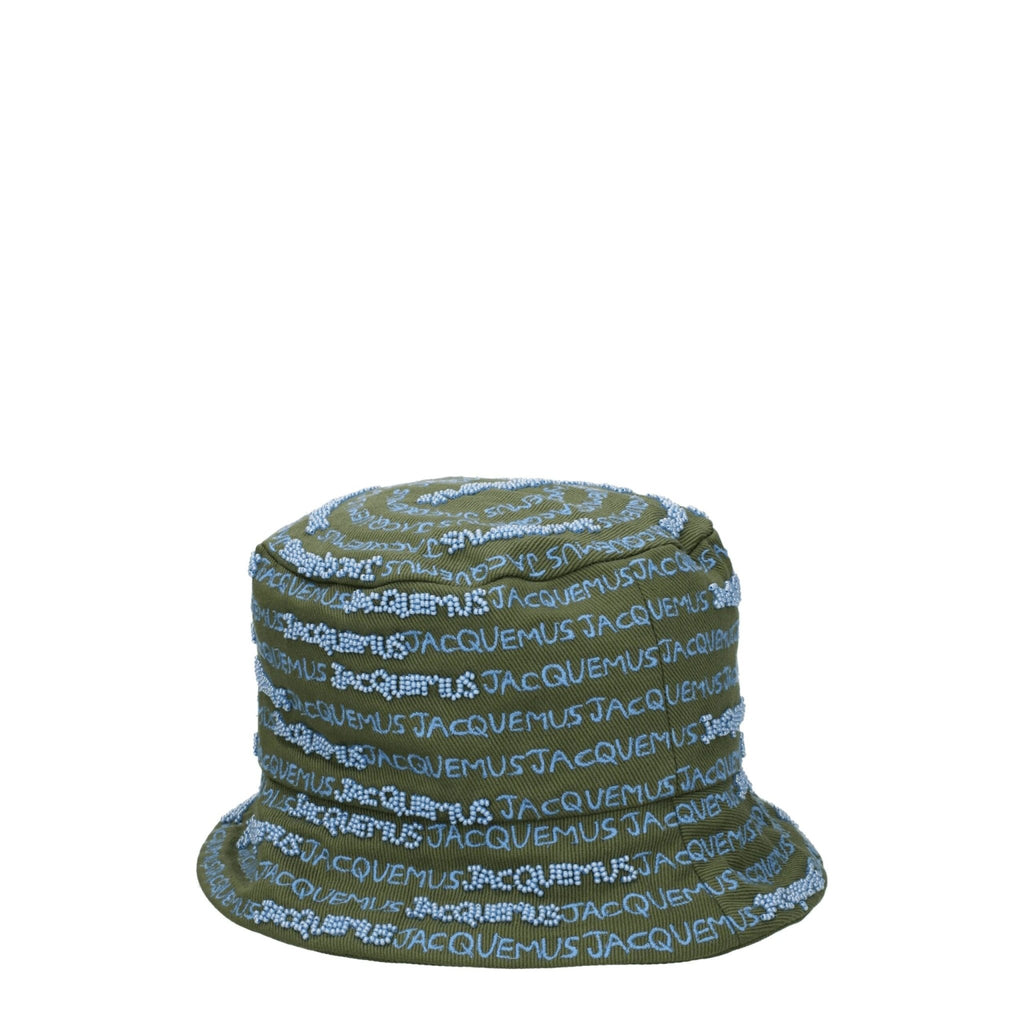 Jacquemus Green Cotton Hat - Beyzy Store - Jacquemus