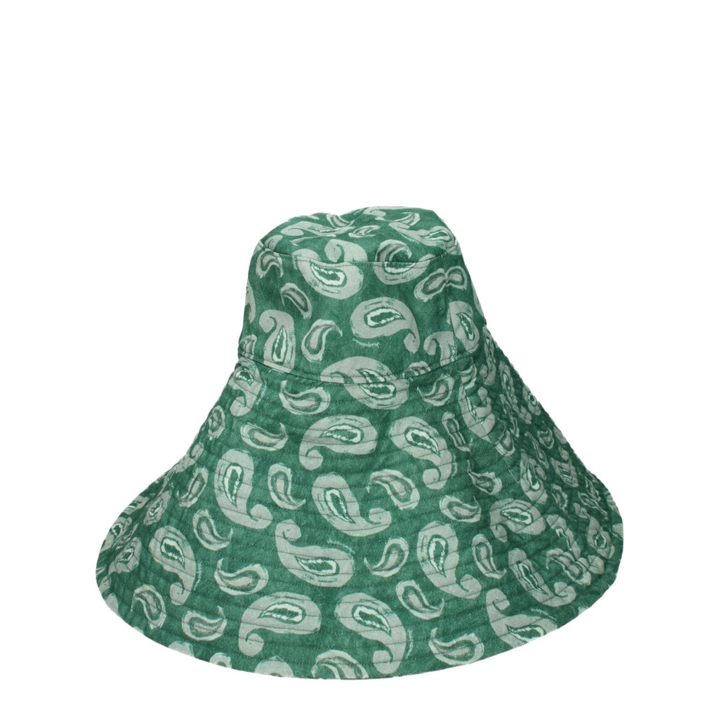 Jacquemus Green Cotton Hat - Beyzy Store - Jacquemus