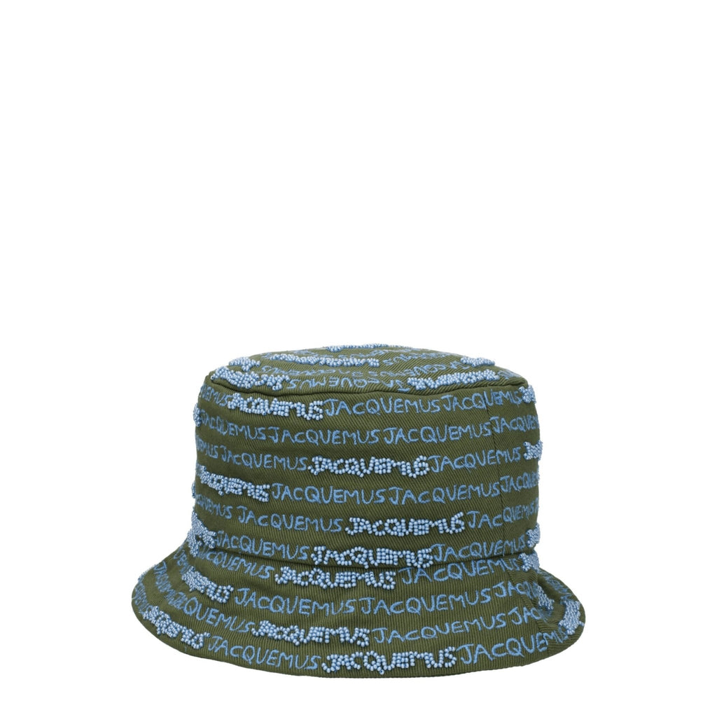 Jacquemus Green Cotton Hat - Beyzy Store - Jacquemus