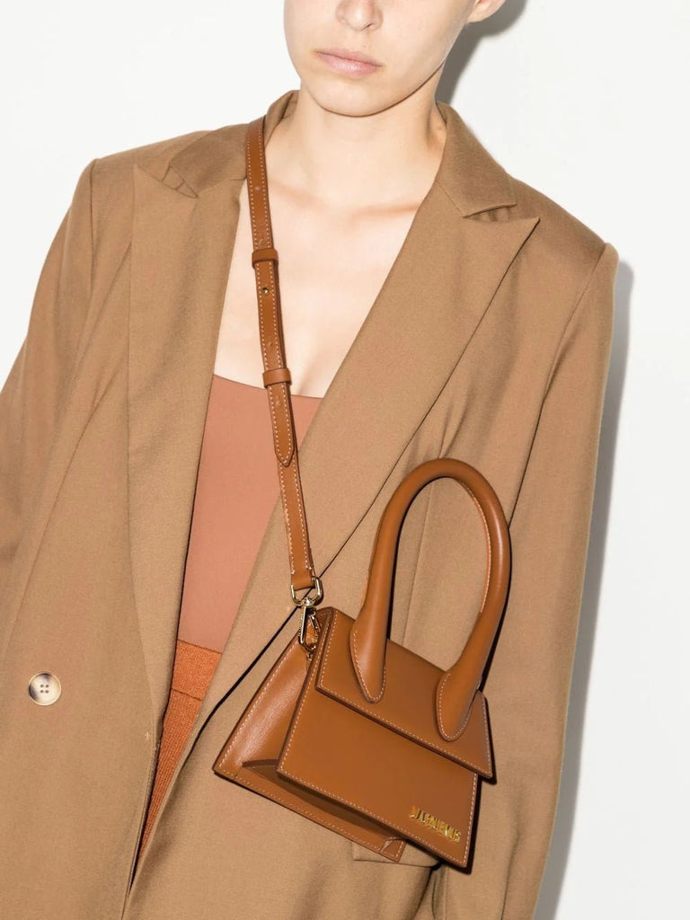 Jacquemus Le Chiquito Moyen Brown Bag - Beyzy Store - Jacquemus
