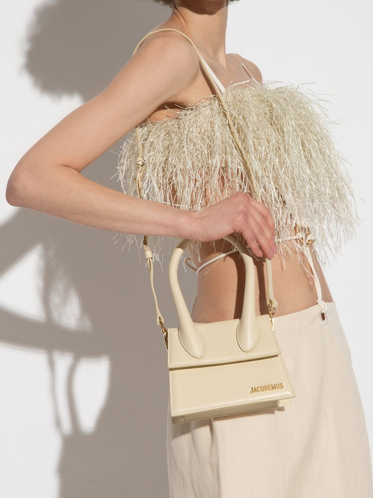 Jacquemus Le Chiquito Moyen Ivory Bag - Beyzy Store - Jacquemus