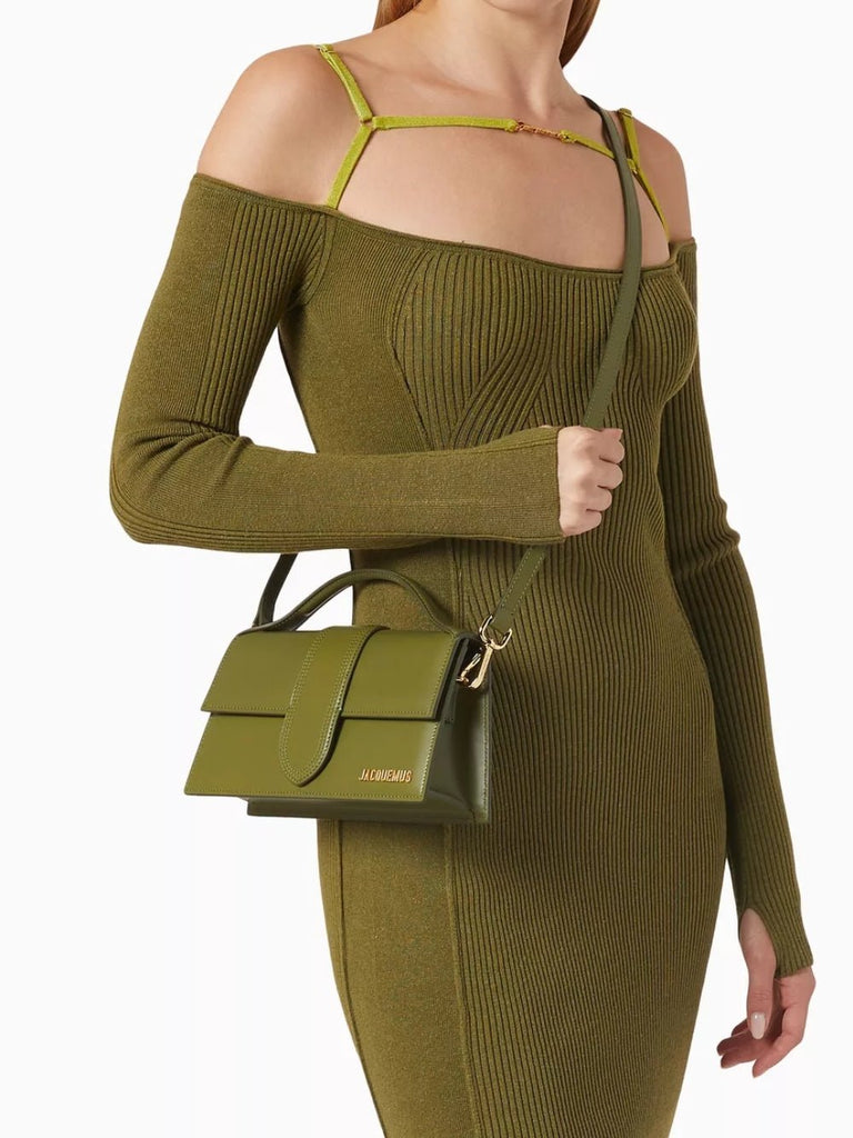 Jacquemus Le Grand Bambino Khaki Bag - Beyzy Store - Jacquemus